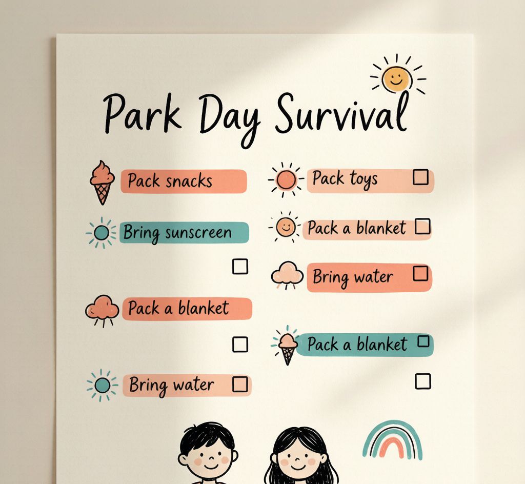 Park Day Survival Cheat Sheet