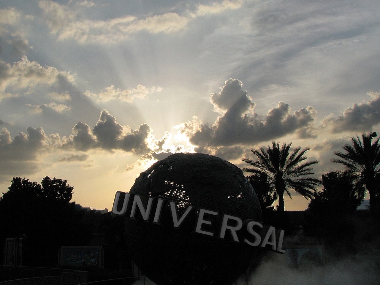 Universal Studios Orlando theme park entrance